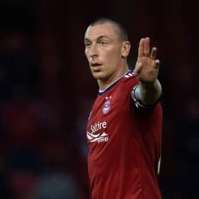 Scott Brown took a player-coach role at Pittodrie with former team-mate Stephen Glass. (Photo by Craig Foy / SNS Group)