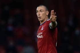 Scott Brown took a player-coach role at Pittodrie with former team-mate Stephen Glass. (Photo by Craig Foy / SNS Group)