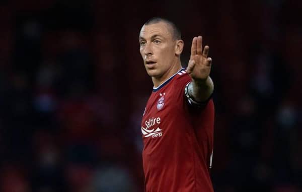 Scott Brown took a player-coach role at Pittodrie with former team-mate Stephen Glass. (Photo by Craig Foy / SNS Group)