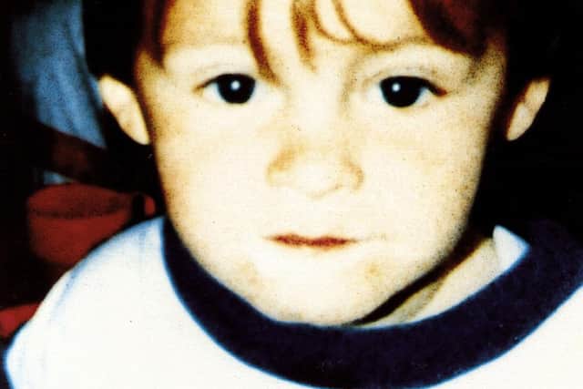 Two-year-old James Bulger was murdered by Venables and Thompson in 1993 (Getty Images)