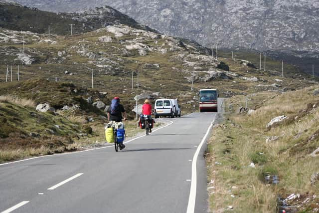 A bus in the Western Isles. Picture: Stephen Finn/Getty Images