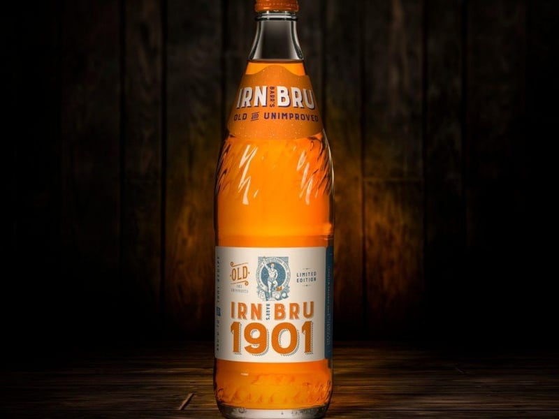 Due to this outcry, the business brought out Irn Bru 1901 in late 2019. Originally a limited edition release based on its 1901 “old and unimproved” recipe, it was so popular that it’s now available permanently.