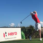 Rory McIlroy tees off during the Hero World Challenge at Albany in the Bahamas. Picture: Hero World Challenge
