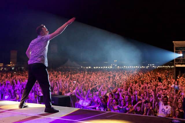 Olly Murs was due to appear at Edinburgh Castle in July, before the planned run of the Tattoo.