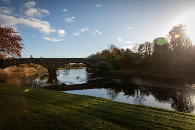The River Bladnoch at Bladnoch Distillery