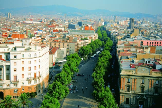 Las Ramblas remains a major attraction in Barcelona, where the thief was apprehended. Picture: Spain Stock/Turisme de Barcelona