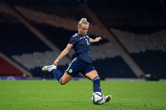 The SWPL's player of the month for November, Rangers' Rachel McLauchlan, has proven to be an excellent signing for Malky Thomson's Rangers. The attacking full back is a regular for Scotland and contributes as much going forward as she does defensively.