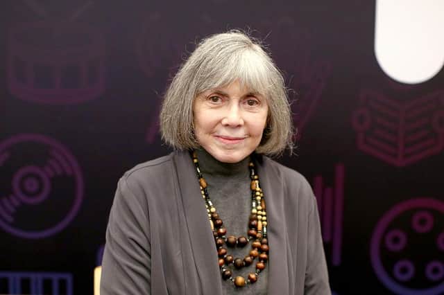 Anne Rice, pictured in 2016, was known to turn up for events in a coffin (Picture: Joe Scarnici/Getty Images)
