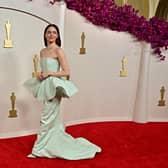 Poor Things star Emma Stone attends the 96th Annual Academy Awards. Picture: AFP via Getty Images