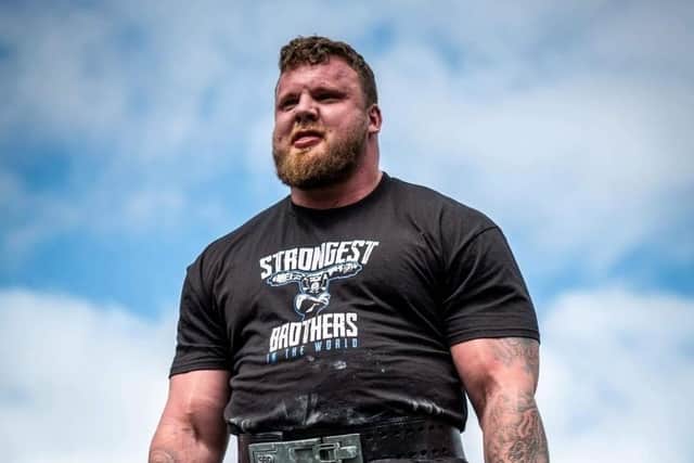 Strongman Tom Stoltman has been named Scottish Sports Influencer of the Year.