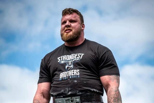 Strongman Tom Stoltman has been named Scottish Sports Influencer of the Year.