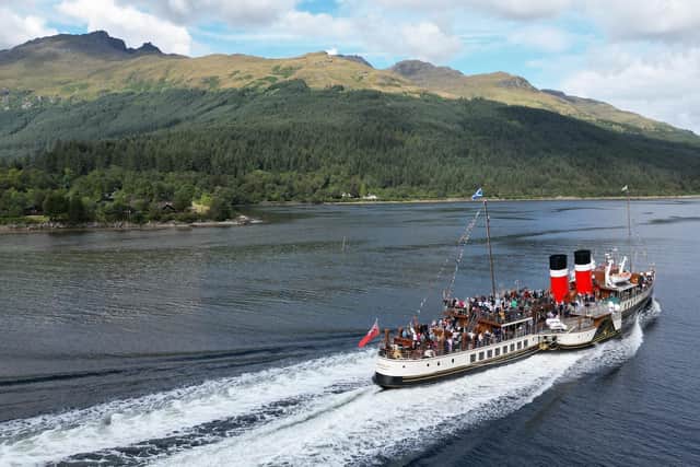 Enjoy the fun and excitement of cruising aboard Waverley amidst the stunning and spectacular Clyde coast
