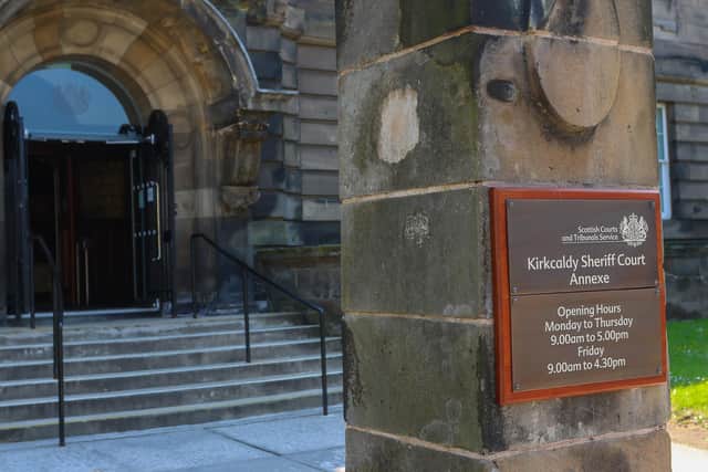 Doherty was sentenced on Thursday at Kirkcaldy Sheriff Court. Picture: Scott Louden