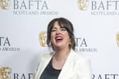 Alison O'Donnell, who stars as Alison 'Tosh' McIntosh in Shetland, on the red carpet at the Bafta Scotland award ceremony, 2023. Pic: Jane Barlow/PA Wire
