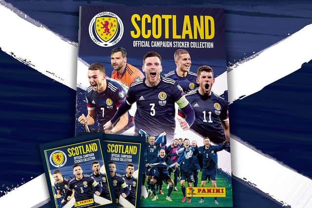 Panini will launch a brand new Scotland sticker album later this month