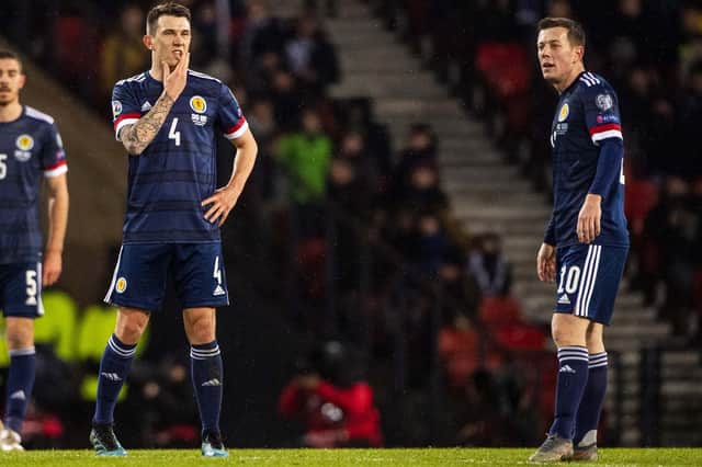 Celtic captain Callum McGregor says he and Rangers Ryan Jack have only one focus when they represent their country.  (Photo by Bill Murray / SNS Group)