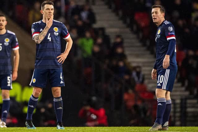 Celtic captain Callum McGregor says he and Rangers Ryan Jack have only one focus when they represent their country. (Photo by Bill Murray / SNS Group)