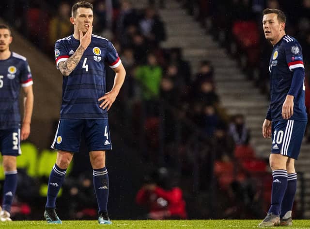 Celtic captain Callum McGregor says he and Rangers Ryan Jack have only one focus when they represent their country.  (Photo by Bill Murray / SNS Group)