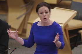 Scotland’s finance secretary Kate Forbes is expected to announce on Monday whether she will run for the SNP leadership, the country’s business minister has said.