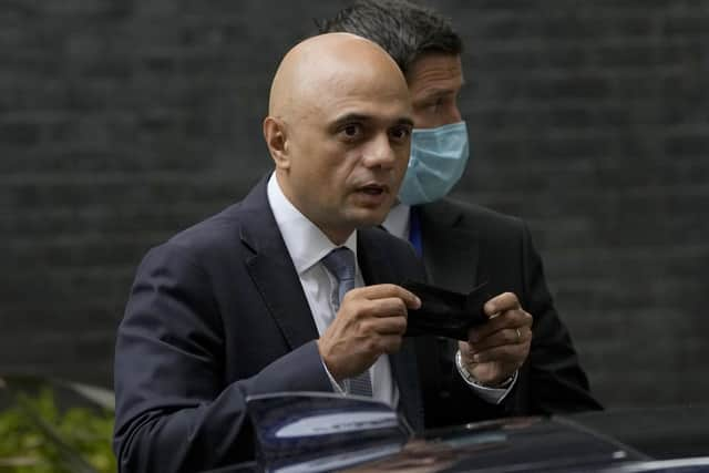 Sajid Javid said vaccine passports would not be pursued