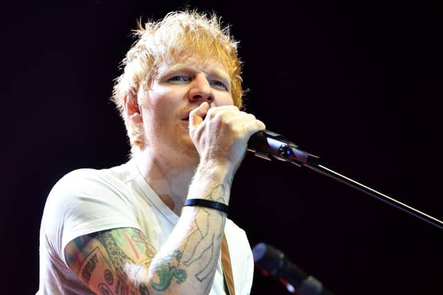 Ed Sheeran PIC: Anthony Devlin/Getty Images
