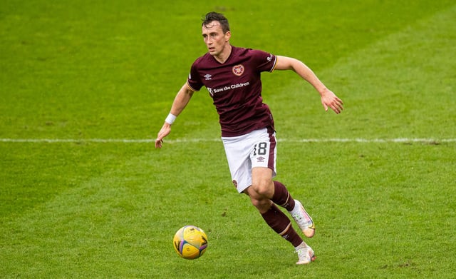 Aaron McEneff is working to establish himself at Hearts.