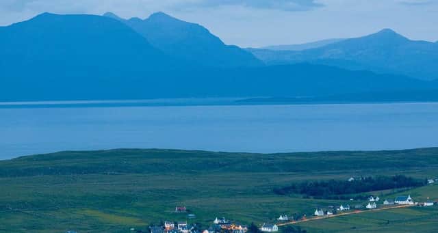 Locals in Staffin on Skye were among those spoken to by researchers