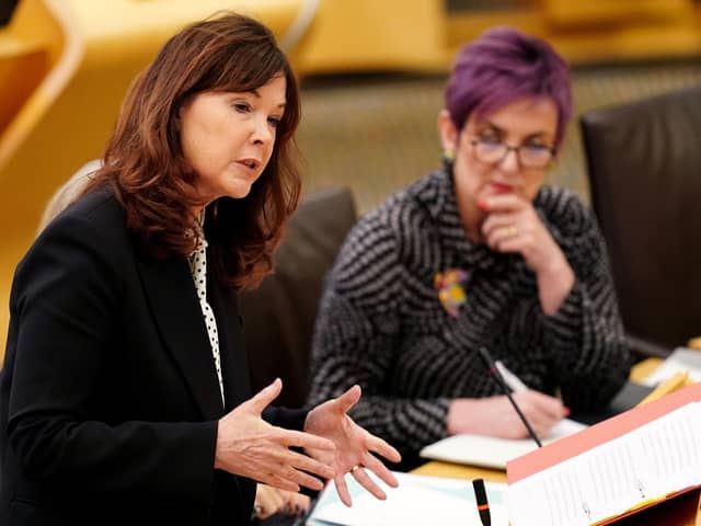 Lord Advocate Dorothy Bain KC. Image: Jane Barlow/PA