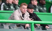Celtic's Stephen Welsh has been forced to watch from the stands this season after falling out of Ange Postecoglou's first-team squad.  (Photo by Craig Foy / SNS Group)
