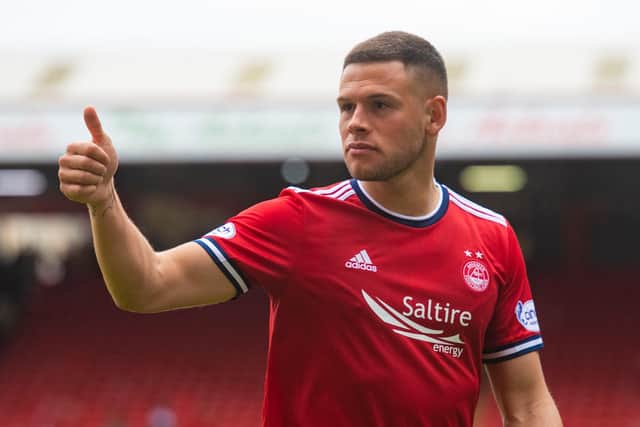 Christian Ramirez struck twice as Aberdeen defeated Breidablik in Iceland (Photo by Mark Scates / SNS Group)