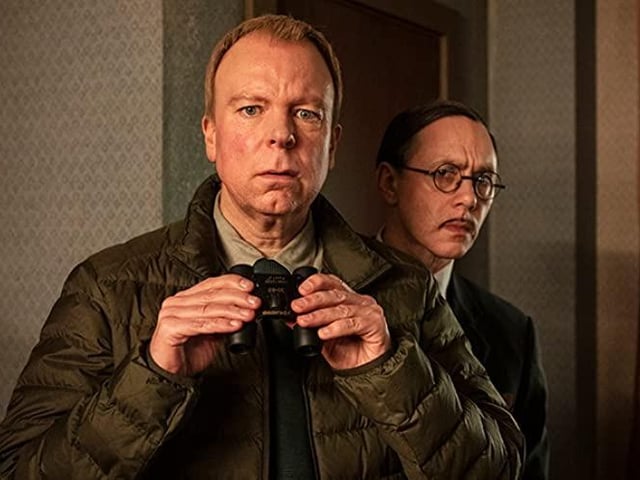 The third episode of series six of Inside No. 9, 'Lip Service' sees a suspicious husband hire a lip reader to spy on his wife through binoculars. All does not go to plan as they stake out a hotel room.