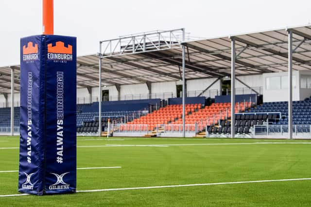 The new Edinburgh Rugby stadium has a capacity of 7,800, including room for 2,000 safe-standing fans. Picture: Ross Parker/SNS