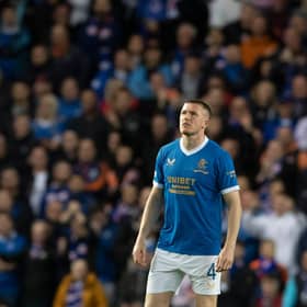 John Lundstram in action for Rangers.