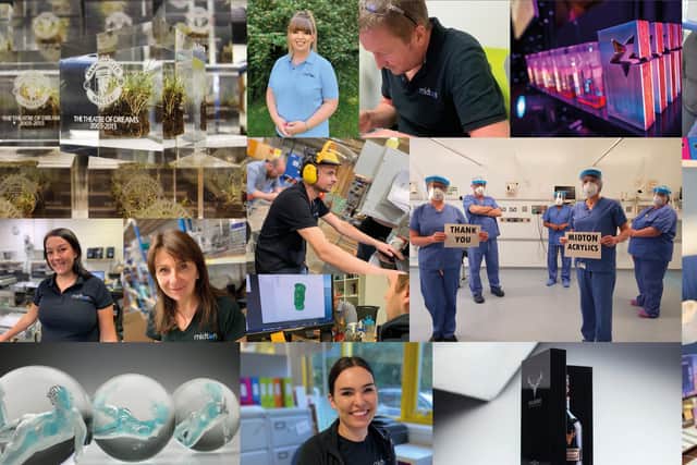 Midton Acrylics has built a global reputation producing bespoke products from cast acrylic, metals and woods.