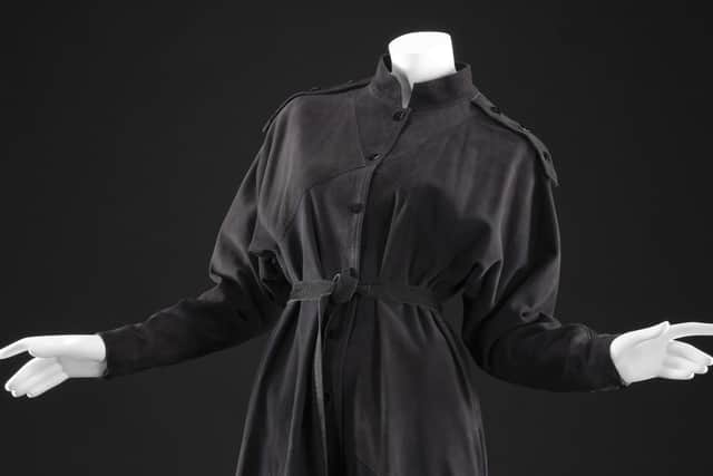 A suede dress by fashion designer Jean Muir will be part of the exhibition 'Beyond the Little Black Dress' at the National Museum of Scotland next year.