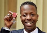 Jamal Edwards with his Member of the British Empire (MBE), after it was awarded to him by the Prince of Wales at an Investiture Ceremony, at Buckingham Palace in central London. British entrepreneur Jamal Edwards has died at the age of 31.