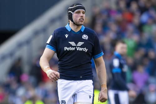 Scotland lock Jonny Gray will depart Exeter at the end of the season.  (Photo by Ross MacDonald / SNS Group)