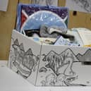 The baby boxes given to Scotland's new mothers contain a mattress, fitted sheet and blanket, clothes from newborn up to the age of 6 months, a bath towel, a travel changing mat, muslin cloth squares and a bib (Picture: Scottish Government/PA)