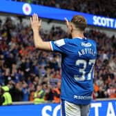 Scott Arfield is one of a handful first-team stars released by Rangers. (Photo by Ross MacDonald / SNS Group)