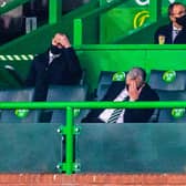 Chief executive Peter Lawwell could not hide his despair at losing to Ross County.