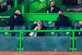 Chief executive Peter Lawwell could not hide his despair at losing to Ross County.