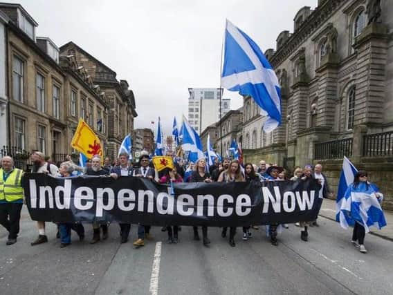 A poll this week showed 55% of Scots back independence