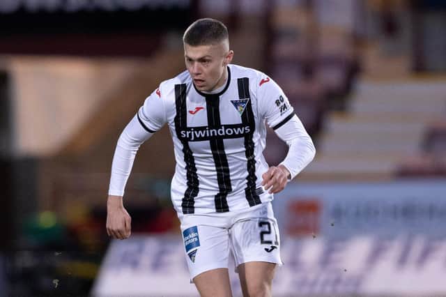 Fraser Murray scored twice for Dunfermline.
