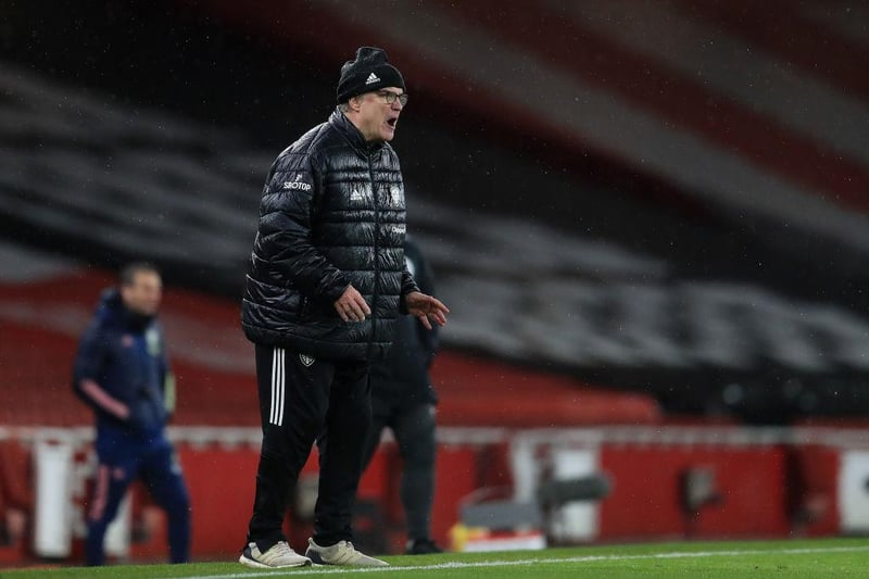 Leeds United manager Marcelo Bielsa could leave the club if a bigger club tries to poach him in the summer, according to Kevin Phillips. (Football Insider) 

(Photo by Adam Davy - Pool/Getty Images)