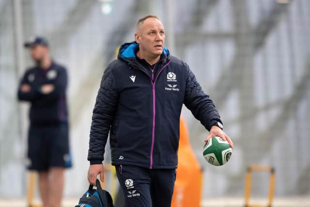 Scotland assistant coach John Dalziel believes they can cause Ireland problems. (Photo by Paul Devlin / SNS Group)