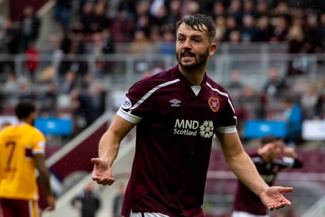 Craig Halkett has pronounced himself fit for Saturday's table-topping clash with Rangers after coming off against Motherwell  (Photo by Sammy Turner / SNS Group)