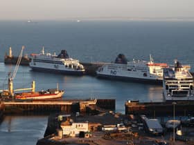 P&O Ferries sacked 800 staff and replaced them with low-paid agency workers (Picture: Adrian Dennis/AFP via Getty Images)