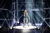 Singer Sam Ryder performs on behalf of the UK during the final of the Eurovision Song contest 2022. Picture: Marco Bertorello/AFP via Getty Images