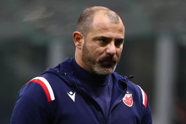Red Star Belgrade coach Dejan Stankovic was pleased to draw Rangers in the Europa League last 16. (Photo by Marco Luzzani/Getty Images)