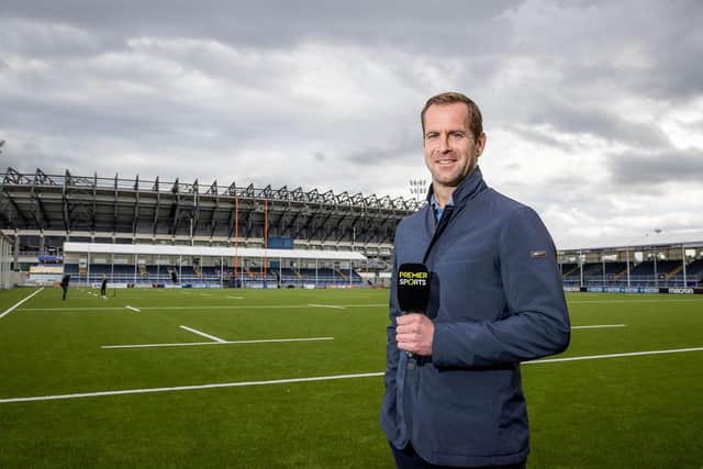 Chris Paterson will be part of the Premier Sports team at Edinburgh v Benetton. Picture: ©INPHO/Morgan Treacy